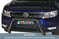 Frontbügel Edelstahl schwarz für VW Tiguan AD1...