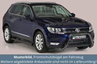 Frontbügel Edelstahl schwarz für VW Tiguan AD1...