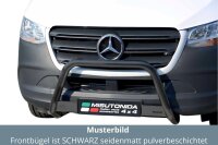 Frontbügel Edelstahl schwarz für Mercedes...