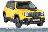 Frontbügel Edelstahl schwarz für Jeep Renegade Trailhawk 63mm m. ABE Rammschutz