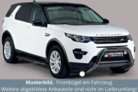 Frontbügel Edelstahl schwarz für Land Rover...