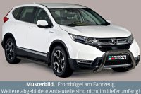 Frontbügel Edelstahl schwarz für Honda CRV Hybrid ab 2019 76mm Frontschutzbügel