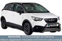 Frontbügel Edelstahl schwarz für Opel Crossland...