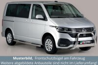 Frontbügel Edelstahl für VW T6.1 ab 2019 - 63mm Frontschutzbügel Rammschutz