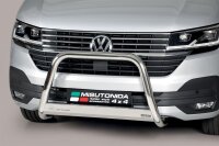 Frontbügel Edelstahl für VW T6.1 ab 2019 - 63mm Frontschutzbügel Rammschutz