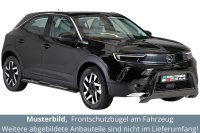 Frontbügel Edelstahl schwarz für Opel Mokka...