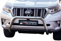 Frontbügel Edelstahl für Toyota Land Cruiser 150 ab 2018 76mm Bullbar