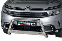 Frontbügel Edelstahl für Citroen C5 Aircross 2019- Ø63mm Frontschutzbügel