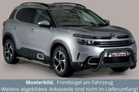 Frontbügel Edelstahl schwarz für Citroen C5...