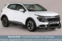 Frontbügel Edelstahl schwarz für Kia Sportage...