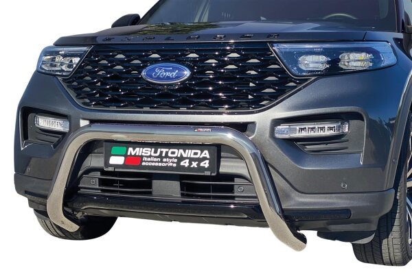 Frontbügel Edelstahl für Ford Explorer ab Bj.2019- Ø76mm Frontschutzbügel