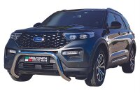 Frontbügel Edelstahl für Ford Explorer ab Bj.2019- Ø76mm Frontschutzbügel