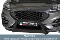 Frontbügel Edelstahl schwarz für Ford Kuga...