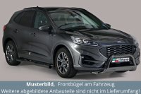 Frontbügel Edelstahl schwarz für Ford Kuga...