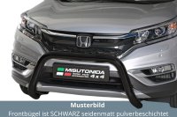 Frontbügel Edelstahl schwarz für Honda CR-V...