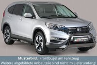 Frontbügel Edelstahl schwarz für Honda CR-V 2016 - 2018 63mm Rammschutz