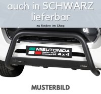 Frontbügel Edelstahl für Isuzu D-Max 2020- 63mm Frontschutzbügel