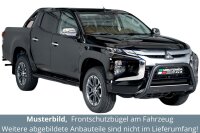 Frontbügel Edelstahl schwarz für Mitsubishi...