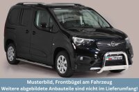 Frontbügel Edelstahl für Opel Combo E 2018 -...