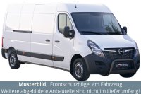 Frontbügel Edelstahl schwarz für Opel MOVANO...