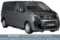 Frontbügel Edelstahl schwarz für Opel Zafira...