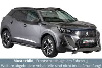 Frontbügel Edelstahl schwarz für Peugeot 2008...