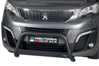 Frontbügel Edelstahl schwarz für Peugeot Expert Traveller ab 2016 63mm Frontschutzbügel