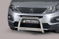 Frontbügel Edelstahl für Peugeot Rifter 2018 - 63mm Frontschutzbügel