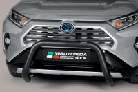 Frontbügel Edelstahl schwarz für Toyota Rav 4...