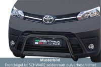 Frontbügel Edelstahl schwarz für Toyota Proace...