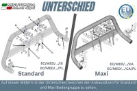 Frontbügel Edelstahl für Citroen Jumper Maxi & Camper 2014 - 63mm Frontschutzbügel Bullbar