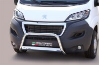 Frontbügel Edelstahl für Peugeot Boxer Maxi & Camper 2014 - 63mm Frontschutzbügel Bullbar