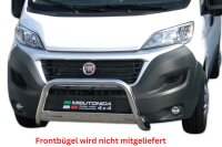 Anbausatz Frontschutzbügel Fiat Ducato ab 2014- Standard-Träger EC/MED/372/IX