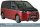 Frontbügel Edelstahl schwarz für VW T7 Multivan 2022 - 63mm Bullbar Frontschutzbügel