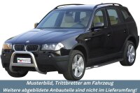 Trittbretter Schwellerrohre für BMW X3 X83 2003> Edelstahl Ø50mm