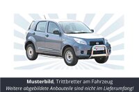 Trittbretter Schwellerrohre für DAIHATSU Terios J2 2009> Edelstahl Ø50mm