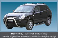 Trittbretter Schwellerrohre für HYUNDAI Tucson JM ab Bj. 2004-14 Edelstahl Ø50mm