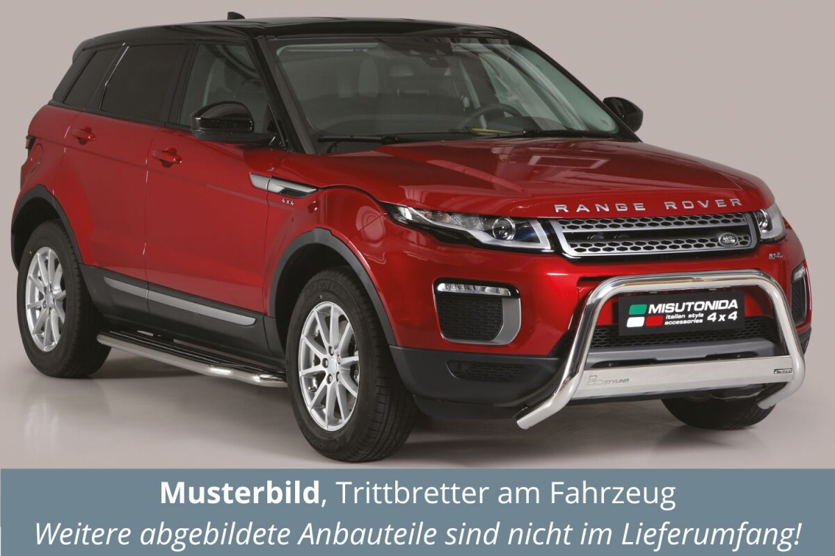 Trittbretter Schwellerrohre F R Land Rover Range Rover Evoque Edelsta