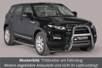 Trittbretter Schwellerrohre für LAND ROVER Range Rover Evoque Edelstahl Ø50mm