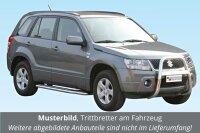 Trittbretter Schwellerrohre für SUZUKI Grand Vitara JT 5t 05-08 Edelstahl Ø50mm