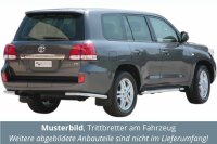 Trittbretter Schwellerrohre für TOYOTA Land Cruiser V8 200 2008> Edelstahl Ø50mm