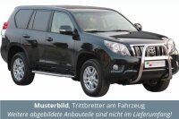 Trittbretter Schwellerrohre für TOYOTA Land Cruiser 150 J15 5-Türer 2009> Edelstahl Ø50mm