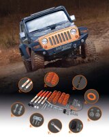 Trailmaster Fahrwerk Höherlegung für Jeep Wrangler III JK kurz +75mm Diesel komf