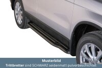 Trittbretter SCHWARZ für HONDA CR-V RE7 2010 >...