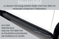 Trittbretter SCHWARZ für MAZDA BT50 Doppelkabine UN...