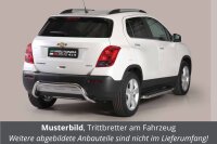 Trittbretter Schwellerrohre für CHEVROLET Trax 2013> Edelstahl Ø50mm mit TÜV