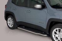 Trittbretter Schwellerrohre für JEEP Renegade & Trailhawk ab Bj. 2014- Edelstahl Ø50mm