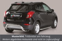 Trittbretter Schwellerrohre für OPEL Mokka & Mokka X Edelstahl Ø50mm