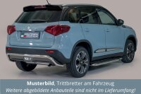 Trittbretter Schwellerrohre für SUZUKI Vitara LY Facelift Bj.2019- Edelstahl Ø50mm