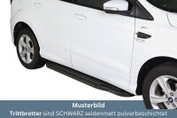 Trittbretter SCHWARZ für FORD Kuga Bj. 2017-2019...